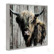 Pat Cockrell | Rustic Cattle Portrait
