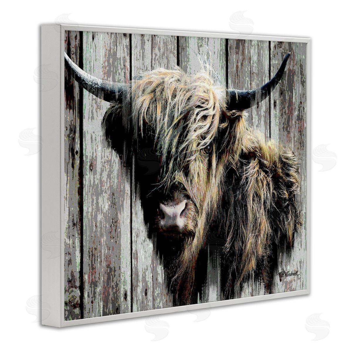 Pat Cockrell | Rustic Cattle Portrait