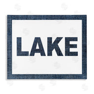 Stupell Studio | Minimal Lake Phrase