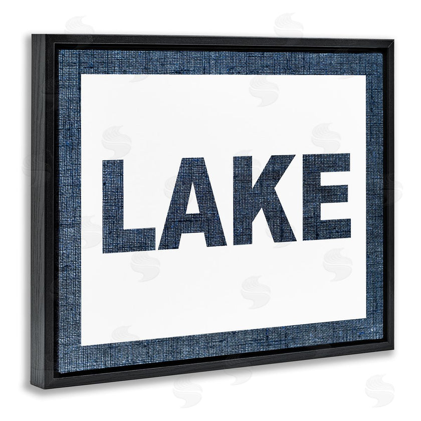 Stupell Studio | Minimal Lake Phrase
