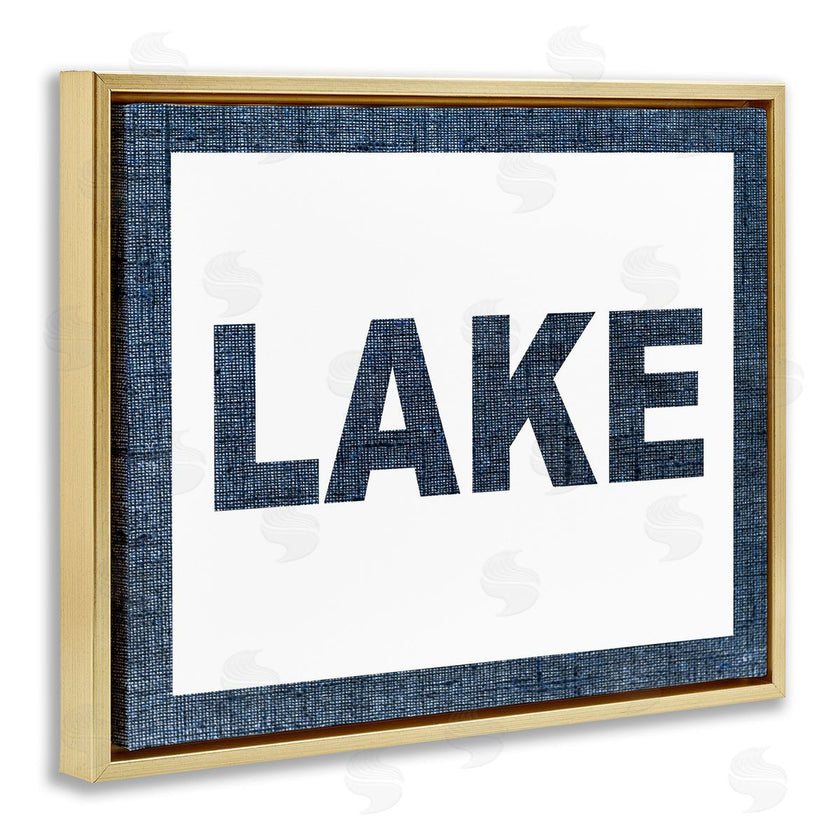 Stupell Studio | Minimal Lake Phrase
