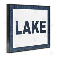 Stupell Studio | Minimal Lake Phrase