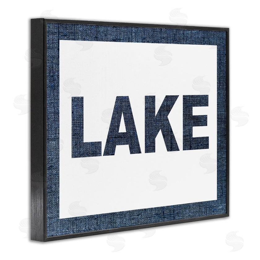 Stupell Studio | Minimal Lake Phrase