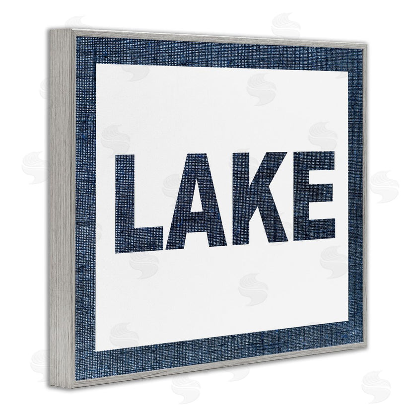 Stupell Studio | Minimal Lake Phrase