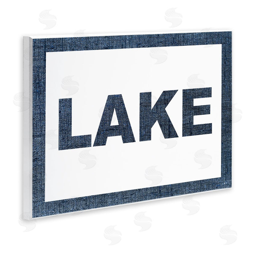 Stupell Studio | Minimal Lake Phrase