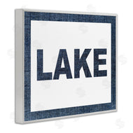 Stupell Studio | Minimal Lake Phrase