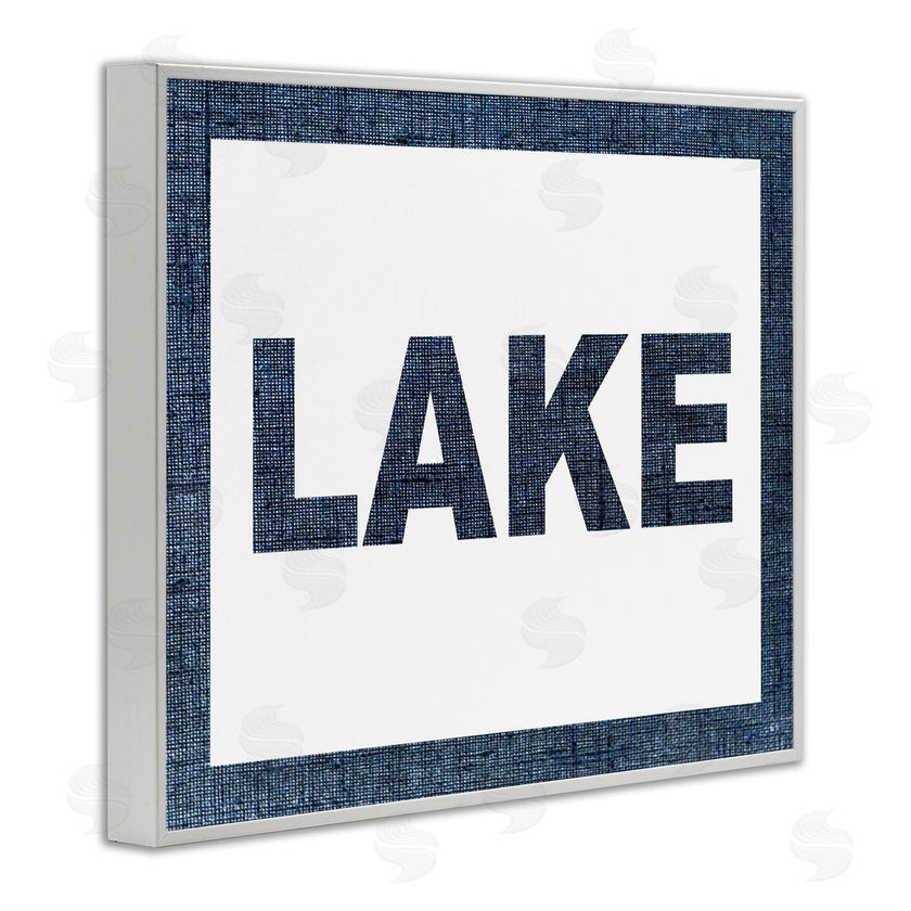 Stupell Studio | Minimal Lake Phrase
