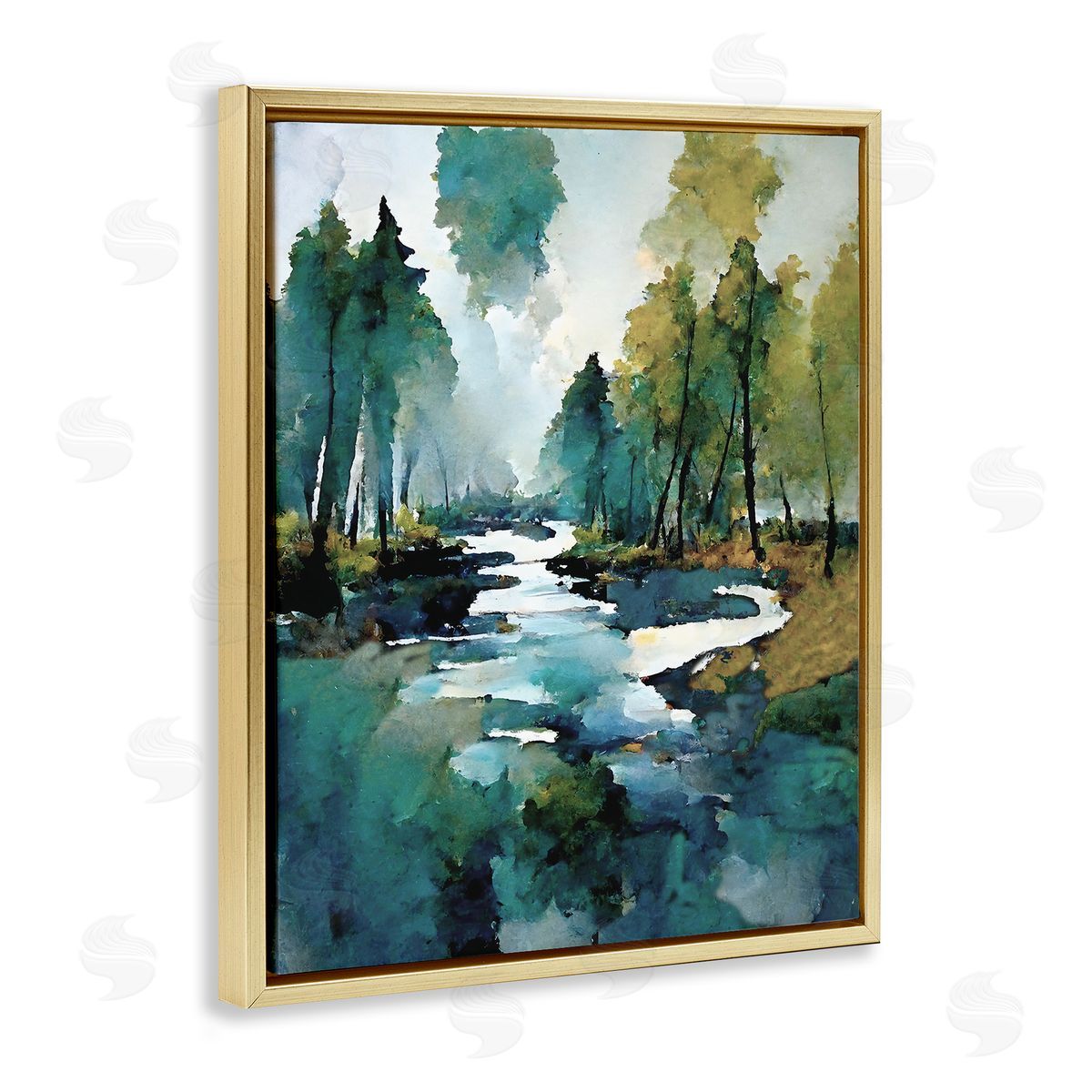 Ray Powers | Woodland Creek Painting