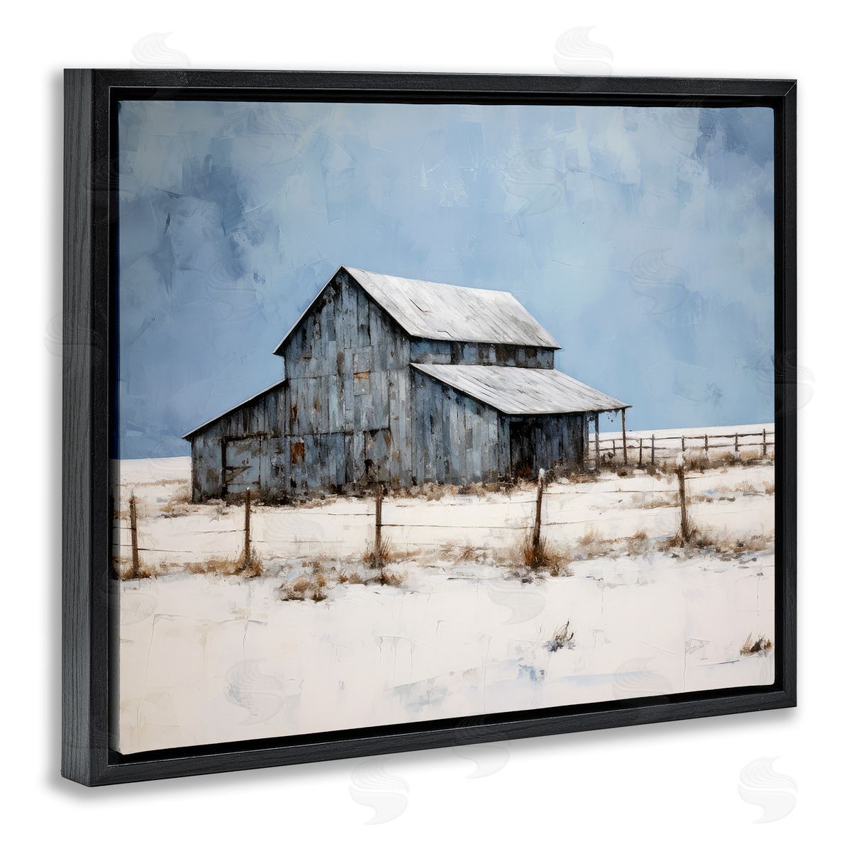 Ray Powers | Winter Barn Landscape