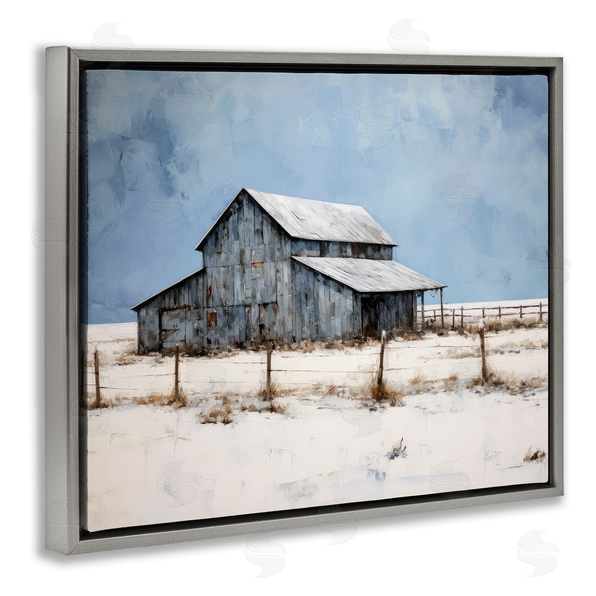Ray Powers | Winter Barn Landscape