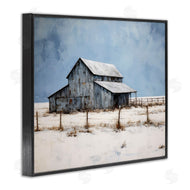 Ray Powers | Winter Barn Landscape