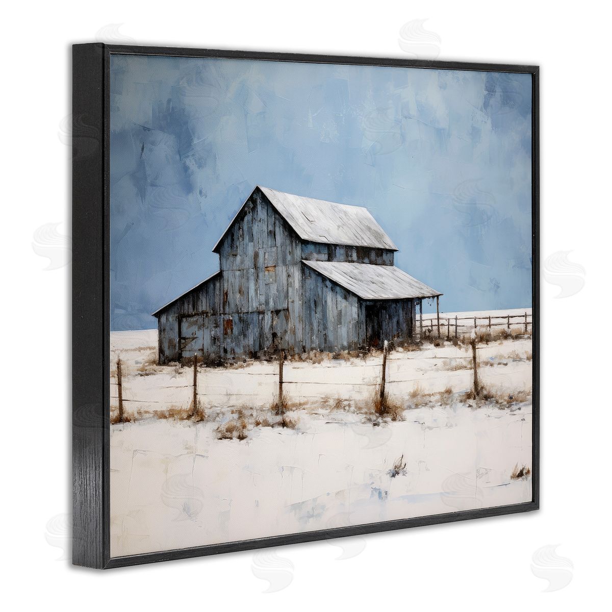 Ray Powers | Winter Barn Landscape