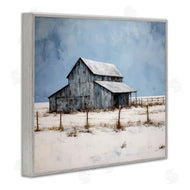 Ray Powers | Winter Barn Landscape