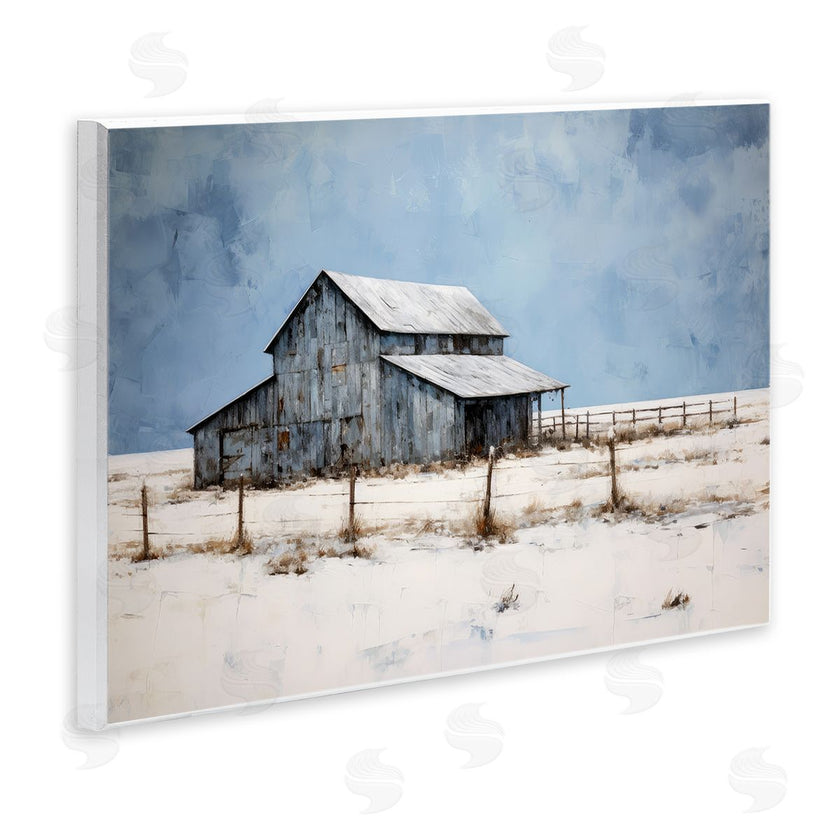 Ray Powers | Winter Barn Landscape