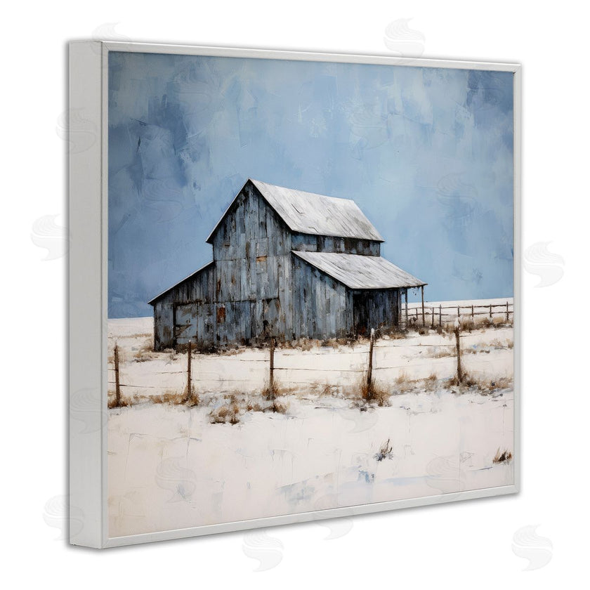 Ray Powers | Winter Barn Landscape