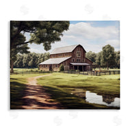 Ray Powers | Farmhouse Barn & Stream