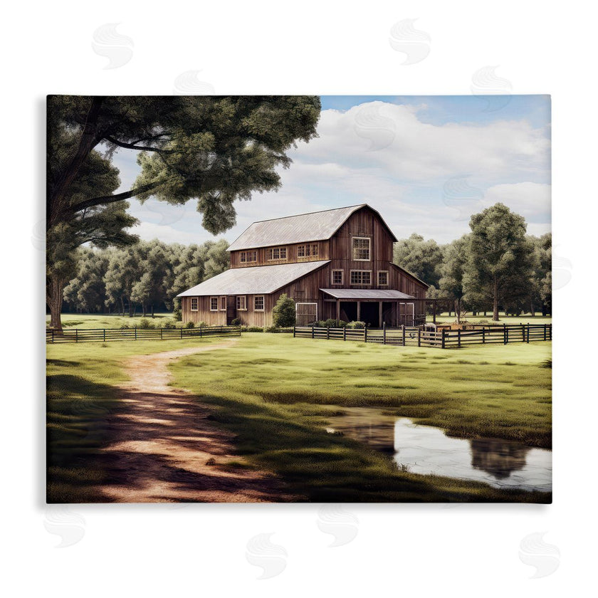 Ray Powers | Farmhouse Barn & Stream