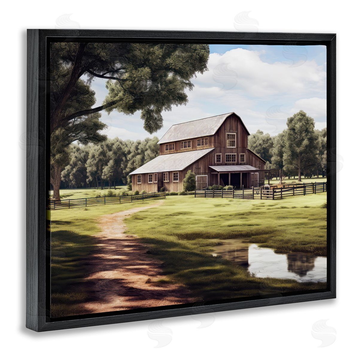 Ray Powers | Farmhouse Barn & Stream