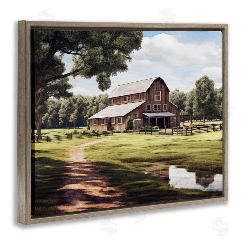 Ray Powers | Farmhouse Barn & Stream