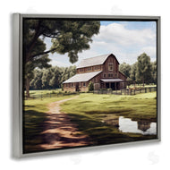 Ray Powers | Farmhouse Barn & Stream