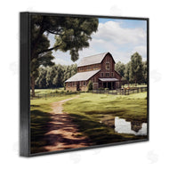 Ray Powers | Farmhouse Barn & Stream