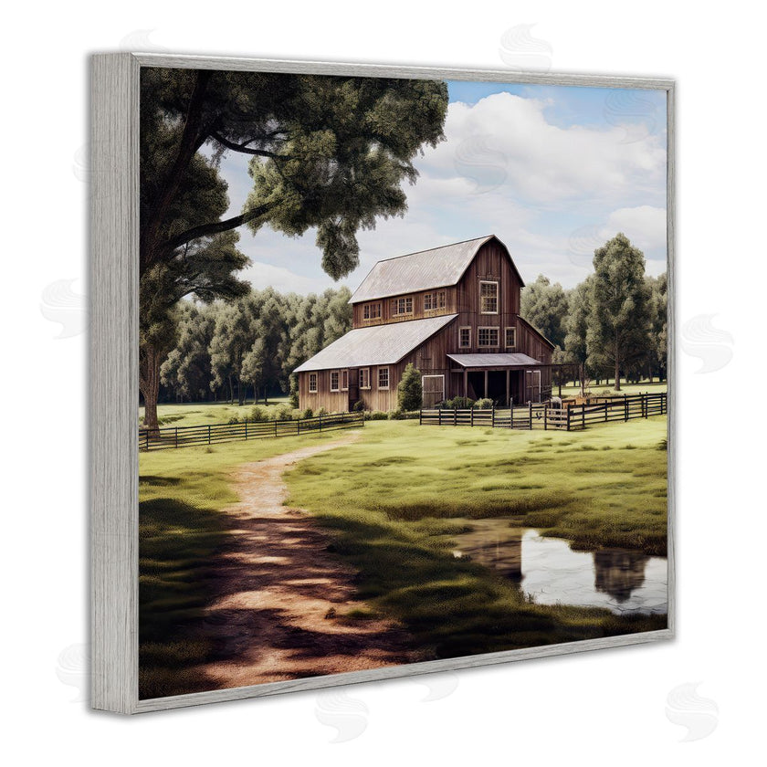 Ray Powers | Farmhouse Barn & Stream