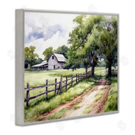 Ray Powers | Countryside Cottage Painting