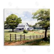 Ray Powers | Rural Cottage Painting
