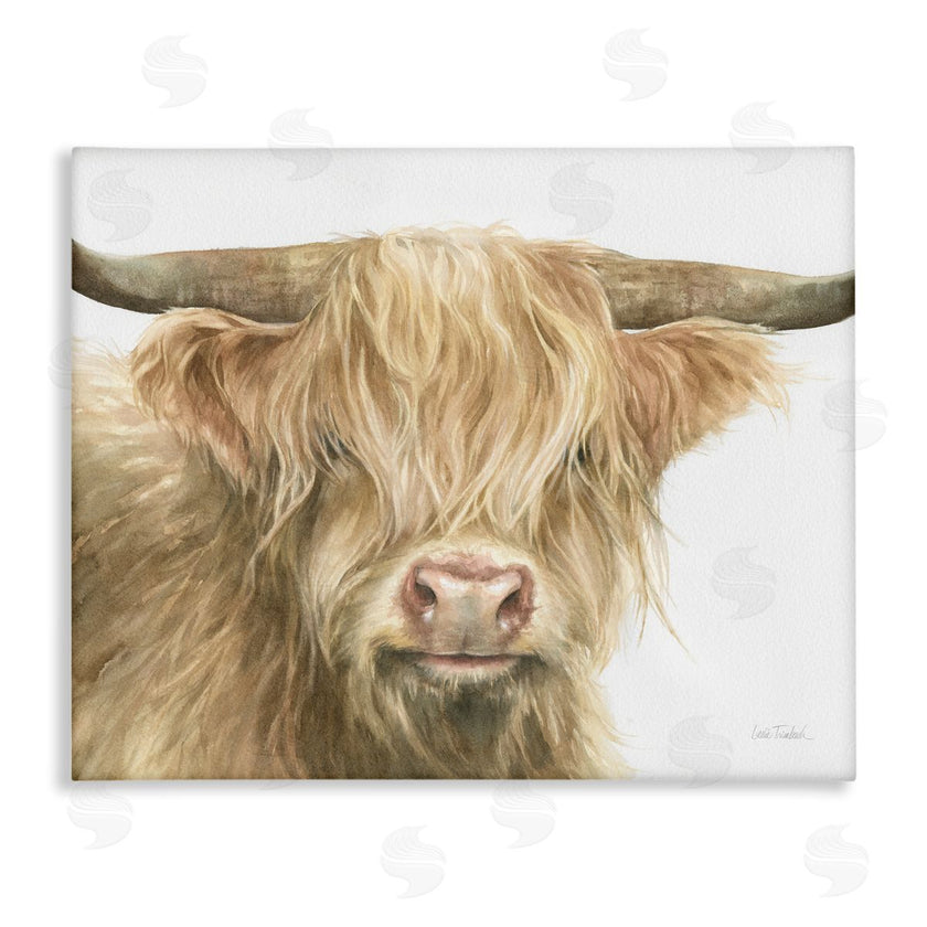 Leslie Trimbach | Longhorn Cattle Painting