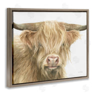 Leslie Trimbach | Longhorn Cattle Painting