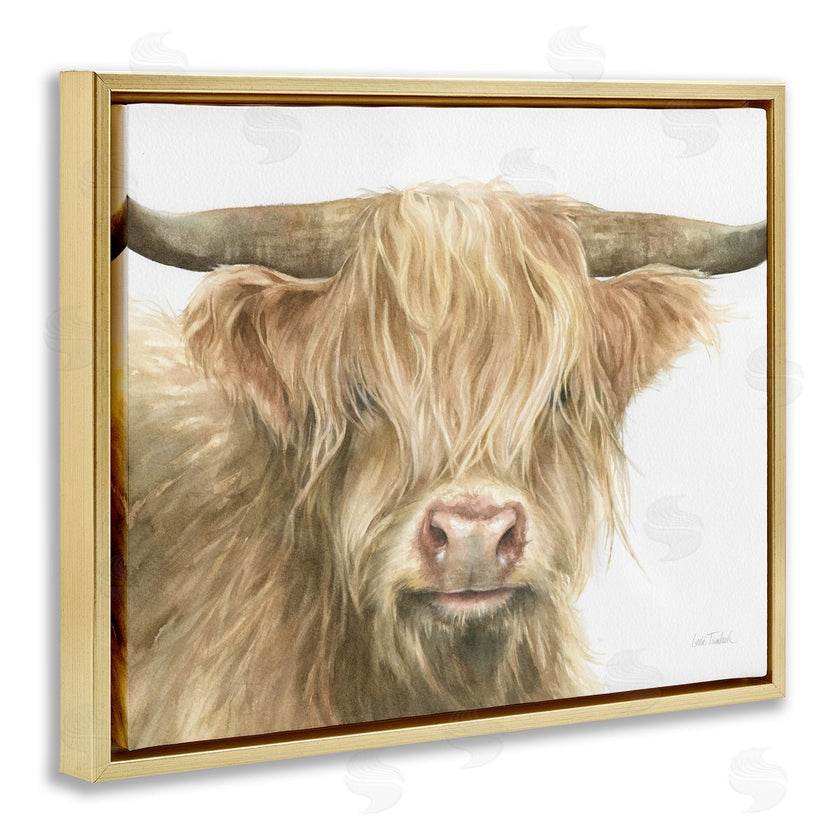 Leslie Trimbach | Longhorn Cattle Painting
