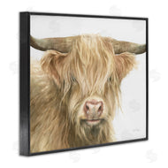 Leslie Trimbach | Longhorn Cattle Painting