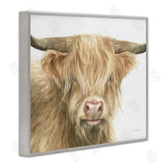 Leslie Trimbach | Longhorn Cattle Painting