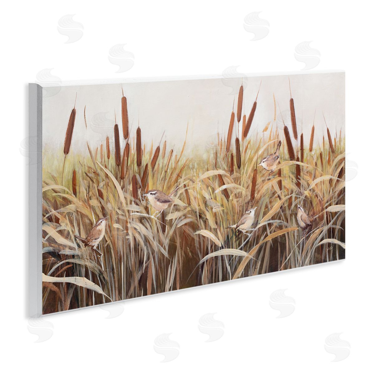 Julia Purinton | Birds Among Country Reeds