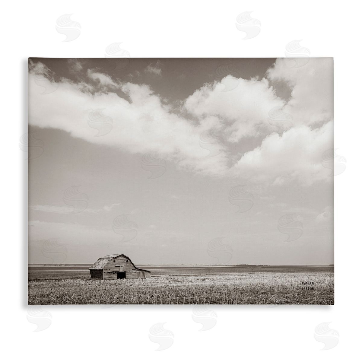Nathan Larson | Clouds over Barn Pasture