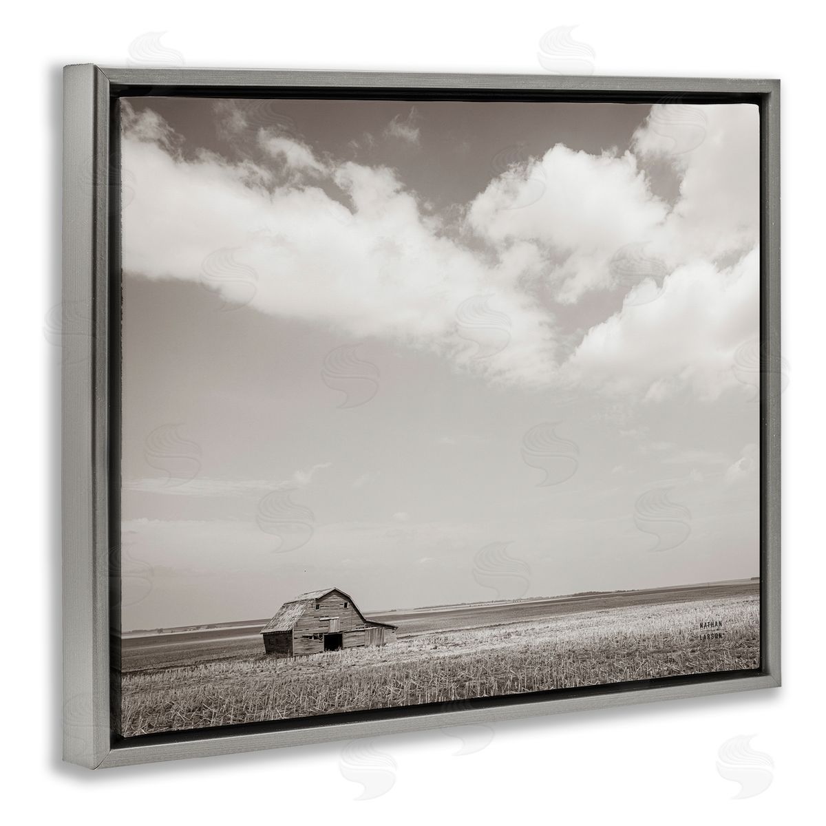 Nathan Larson | Clouds over Barn Pasture