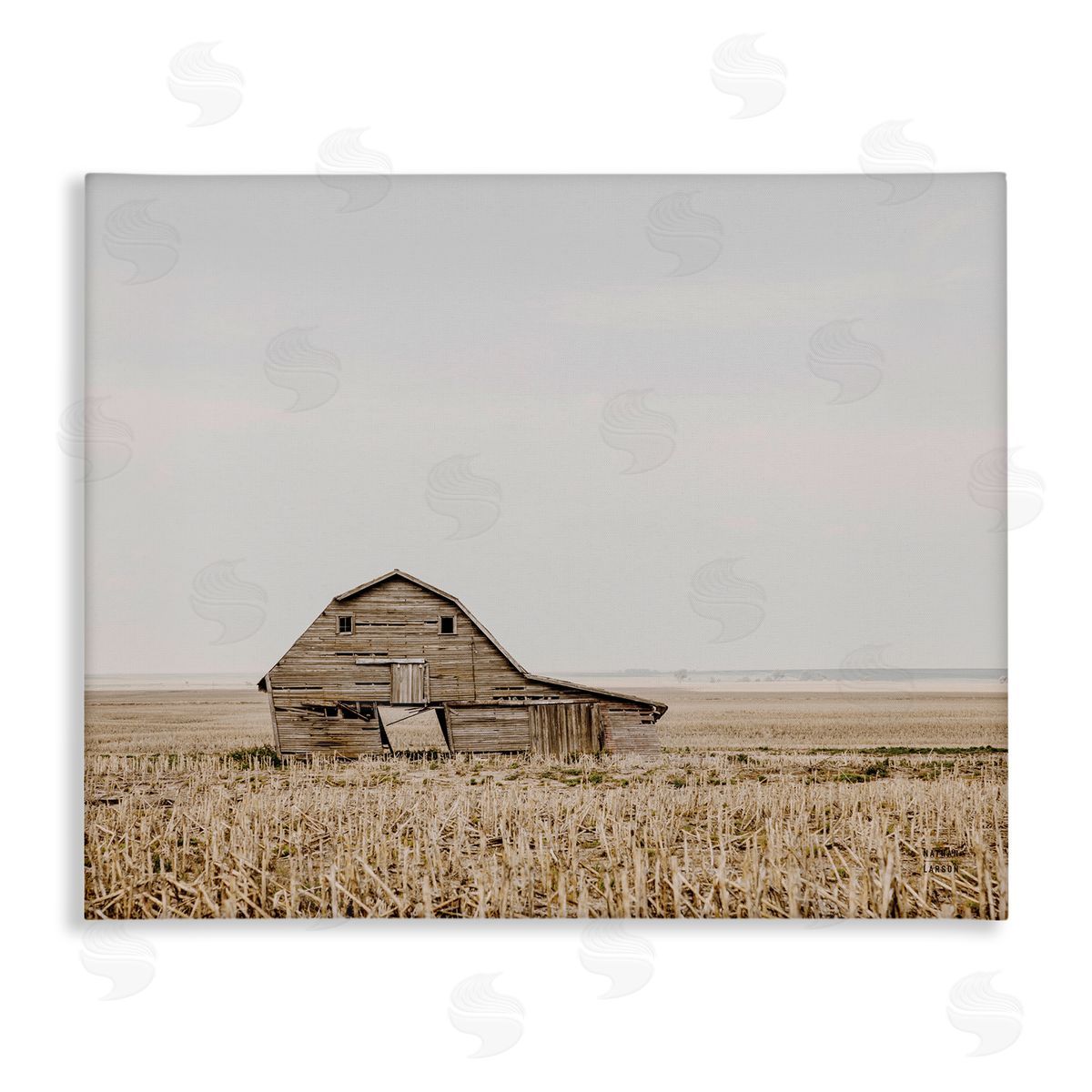 Nathan Larson Ranch Barn Photography Canvas Wall Art