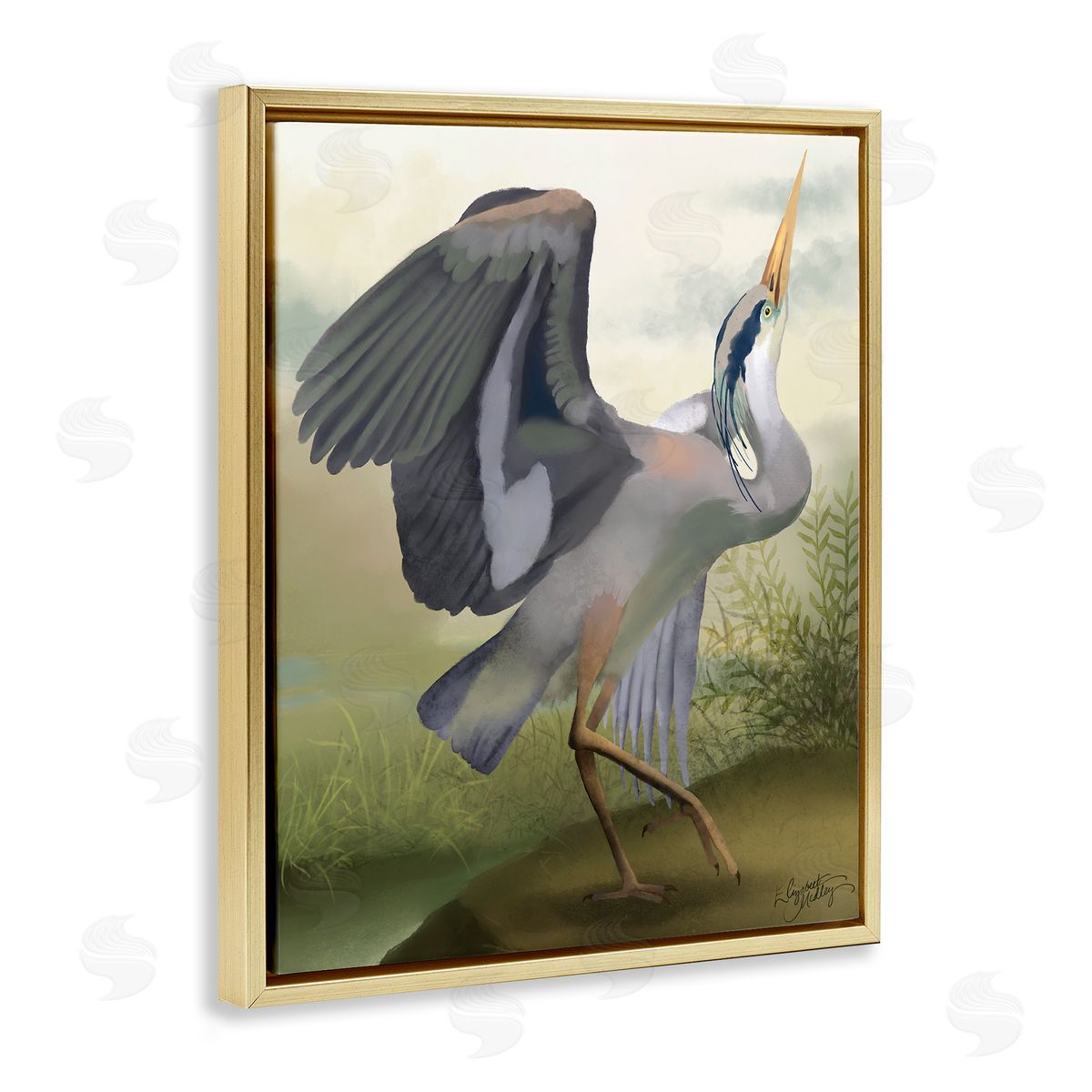 Elizabeth Medley | Crane Dance Landscape
