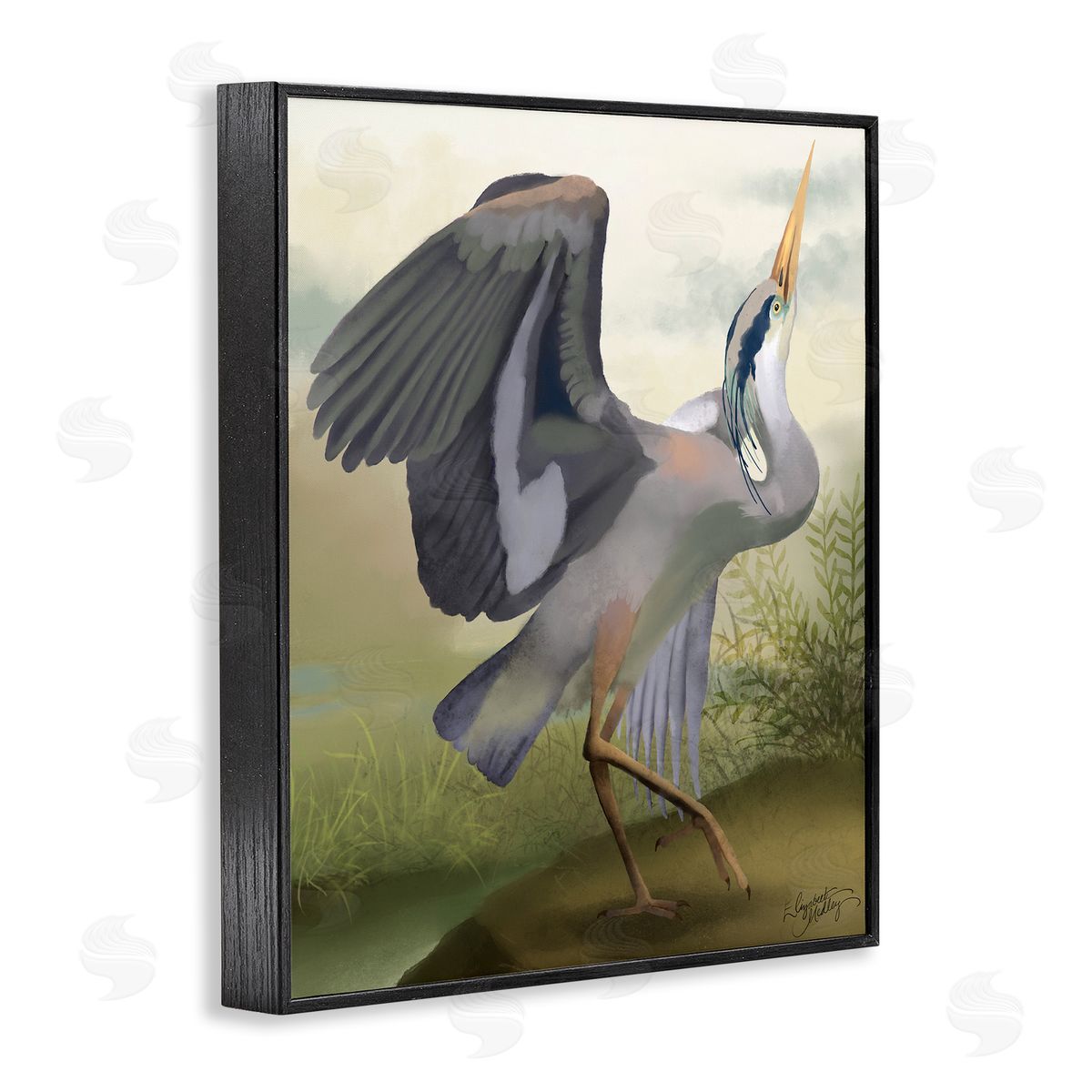 Elizabeth Medley | Crane Dance Landscape