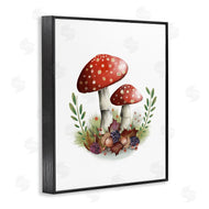 Studio Q | Red Mushrooms & Acorns