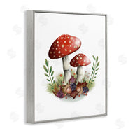 Studio Q | Red Mushrooms & Acorns