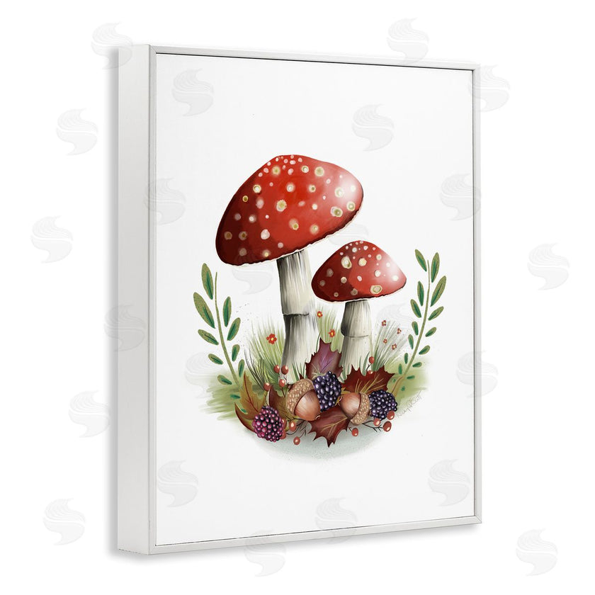Studio Q | Red Mushrooms & Acorns