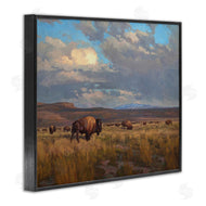 Chad Poppleton | Buffalo Cloudy Landscape