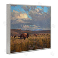Chad Poppleton | Buffalo Cloudy Landscape