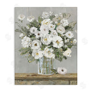 Sally Swatland | White Bouquet Painting