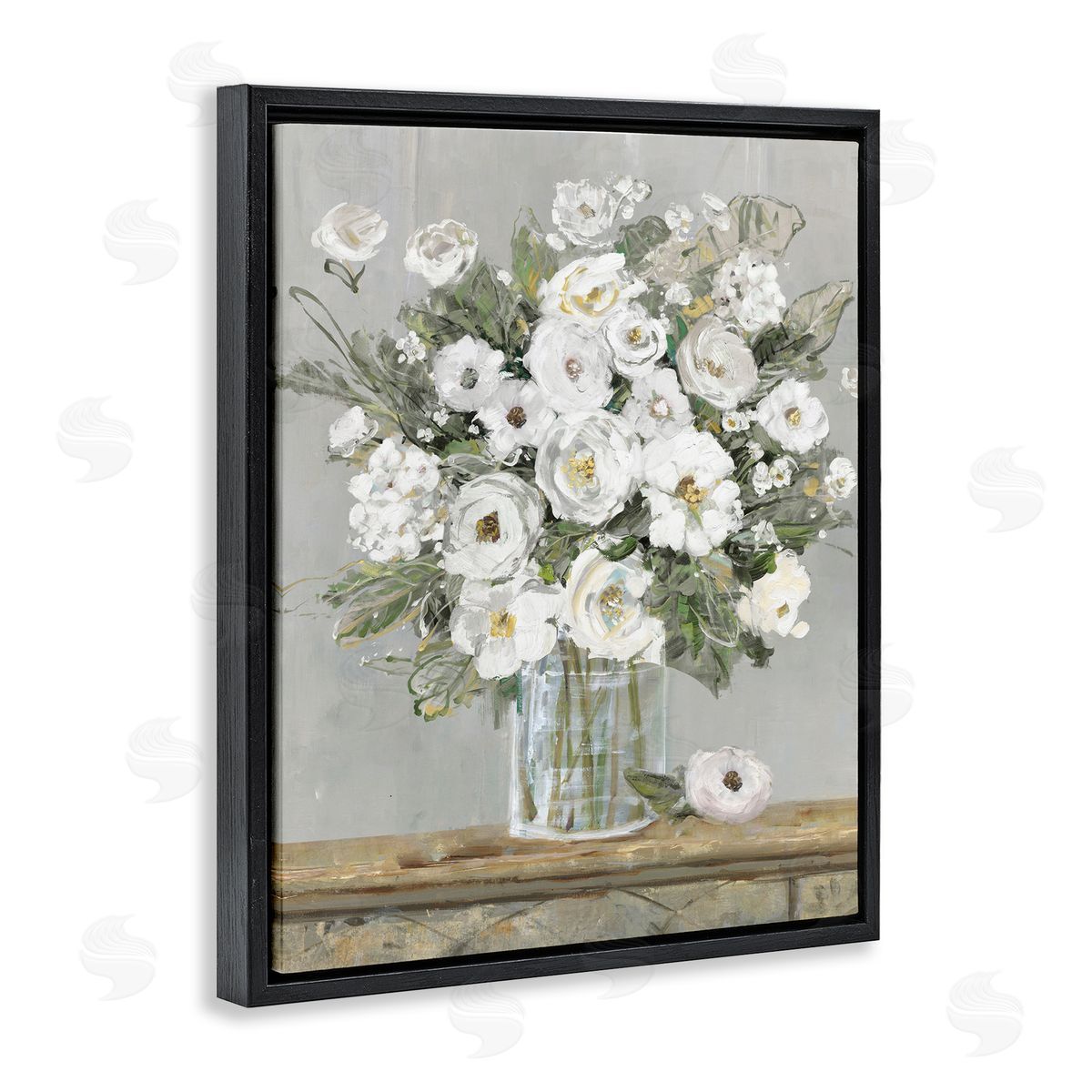 Sally Swatland | White Bouquet Painting
