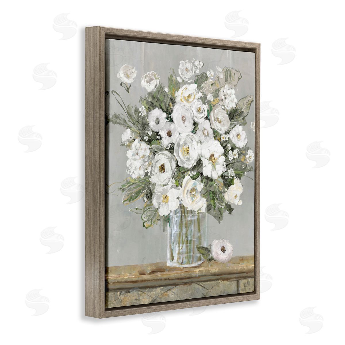 Sally Swatland | White Bouquet Painting