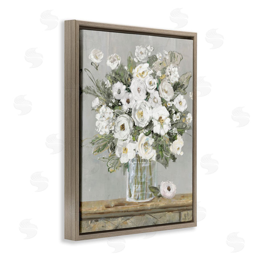 Sally Swatland | White Bouquet Painting