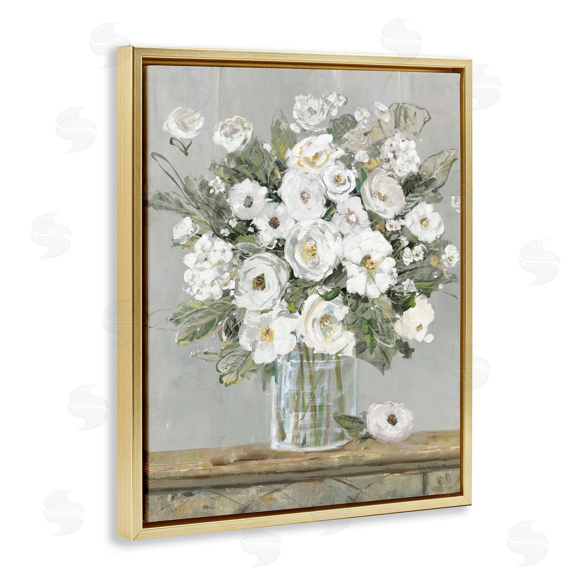 Sally Swatland | White Bouquet Painting