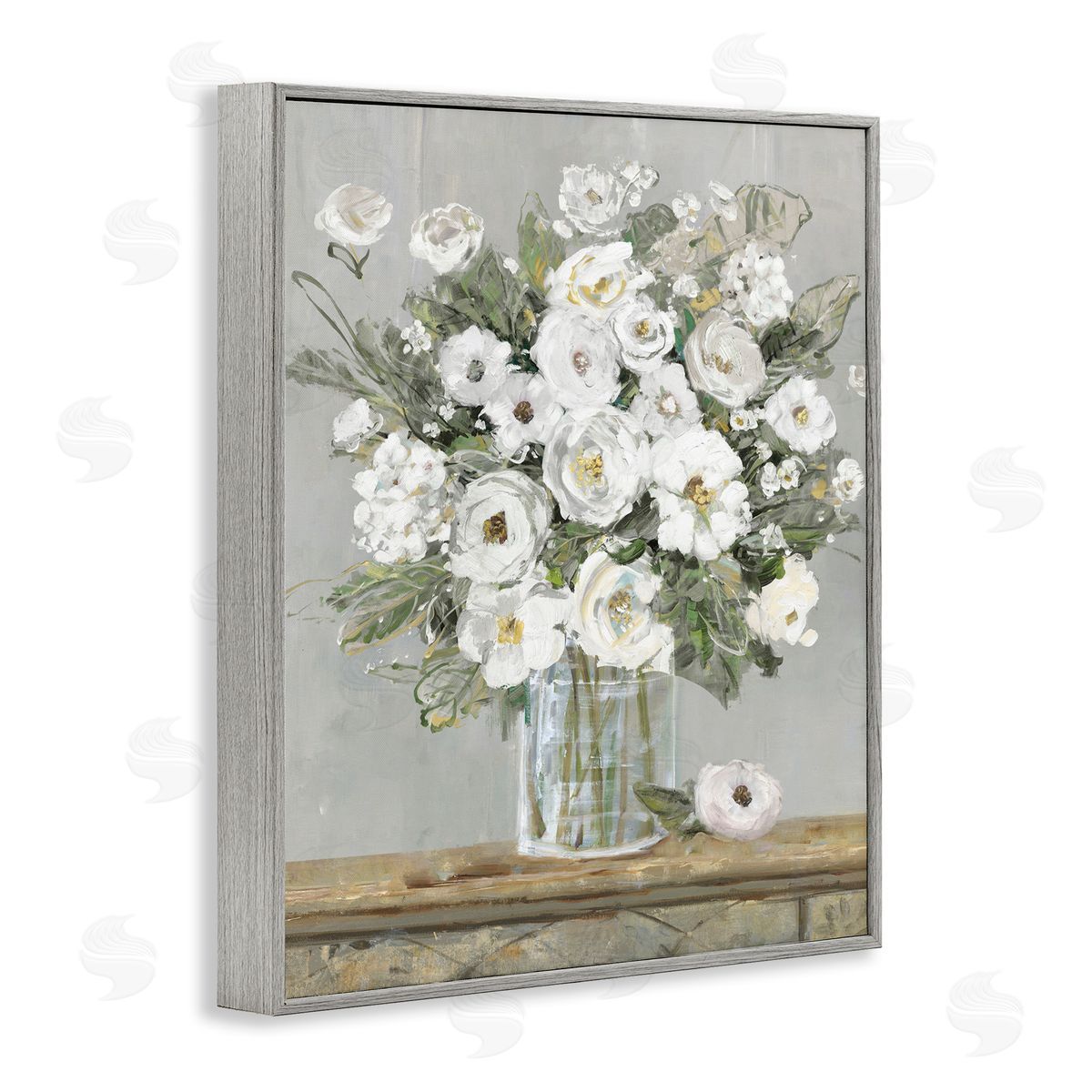 Sally Swatland | White Bouquet Painting